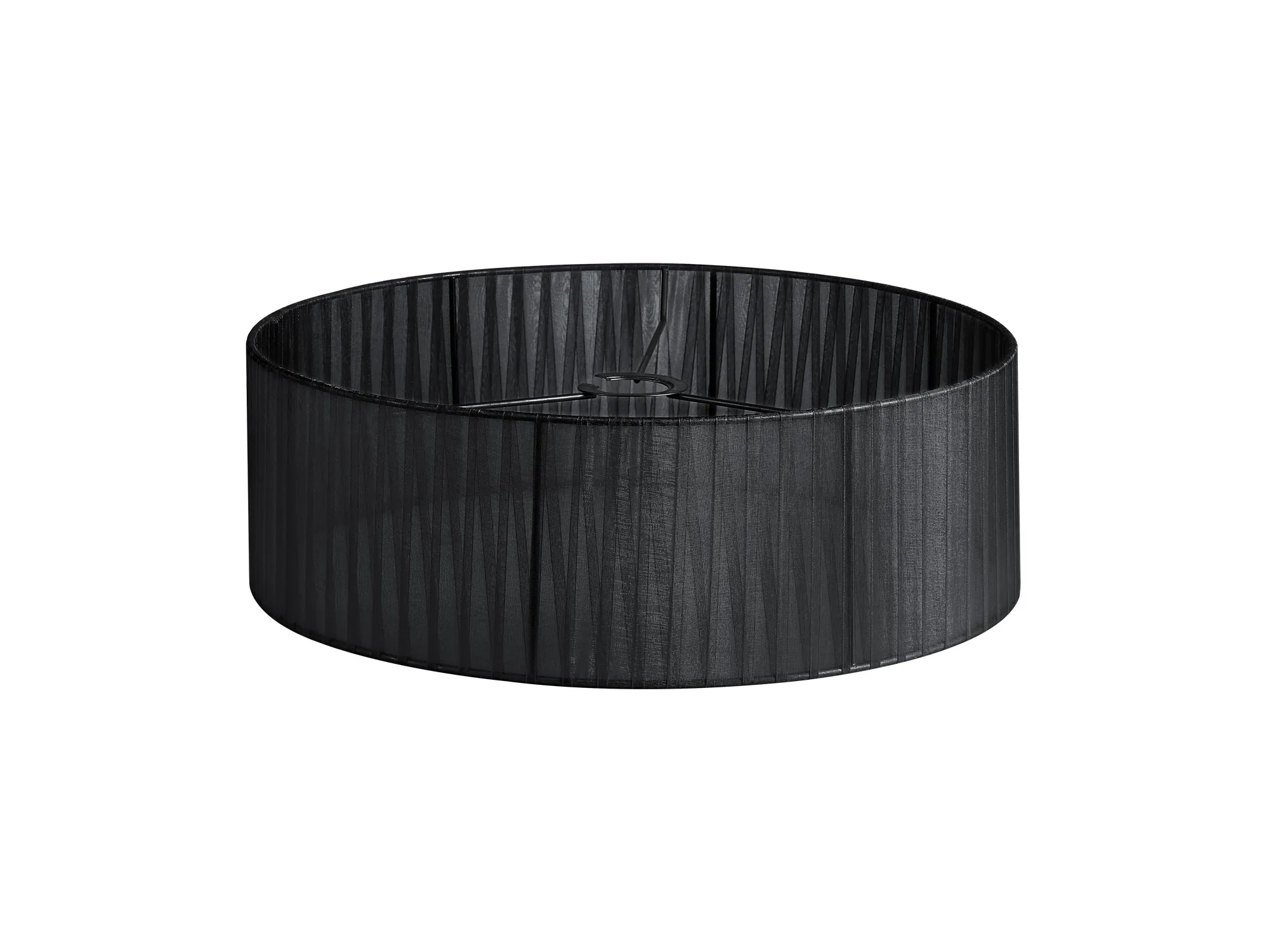 Serena 45cm Faux Silk Organza Shade Black